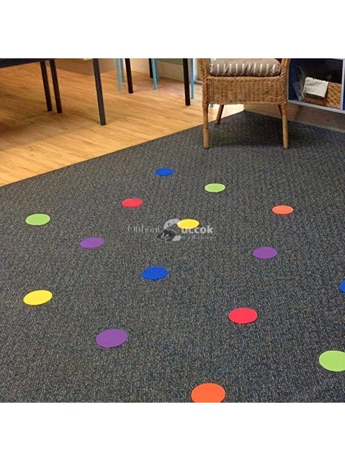 36 db Többszínű szőnyeg korongok