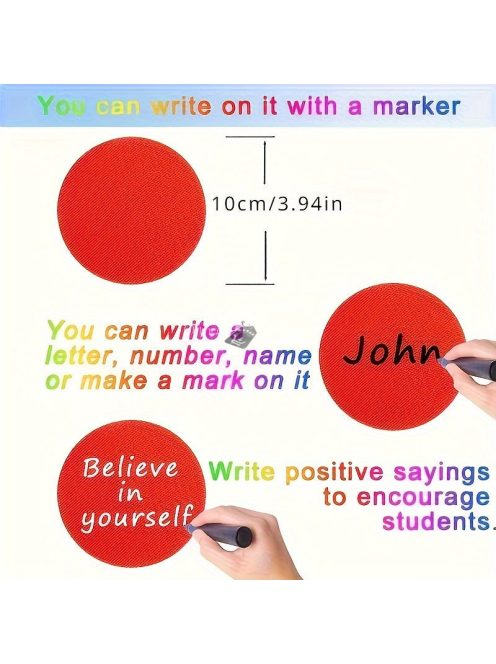 36 db Többszínű szőnyeg korongok