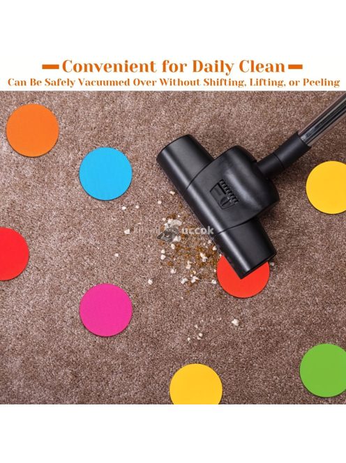 36 db Többszínű szőnyeg korongok