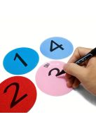 36 db Többszínű szőnyeg korongok