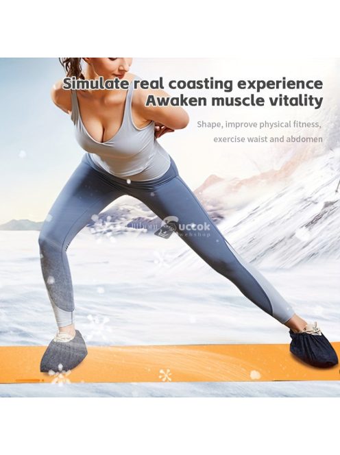 1.8 méter hosszú csúszópálya, beltéri gyorskorcsolya edző és fitnesz eszköz