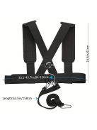 Erősítő szán, visszahúzó öv, fitnesz-ellenállás edzőpánt, gyorsaság és agility edző öv