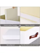 Extra nagy méretű játéktároló doboz fedéllel