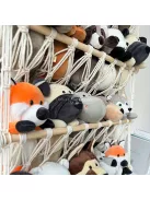 Plüssállat tároló háló