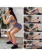1 db ellenálló pántgumiszalag, guggoláshoz, fitneszhez, edzéshez