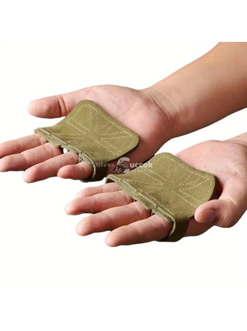 1 Pár Bőr Tenyérvédő Kesztyű