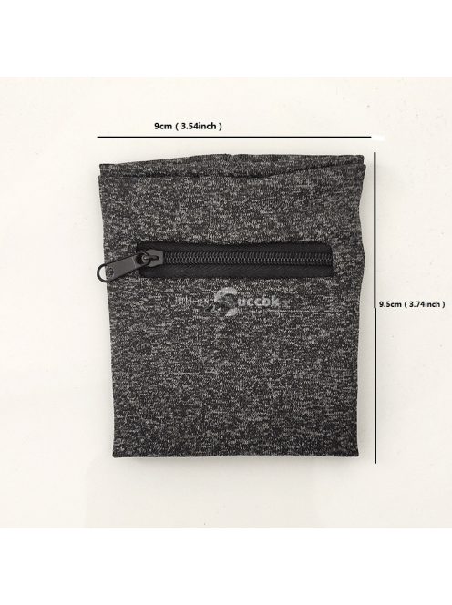 Stílusos Uniszex Csuklószorító tároló rekesszel, Tökéletes Edzőteremhez, Futáshoz, Kerékpározáshoz