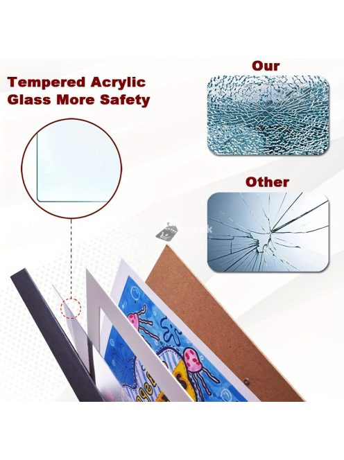 Gyermekrajz tároló képkeret