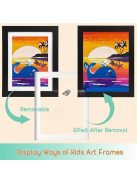 Gyermekrajz tároló képkeret