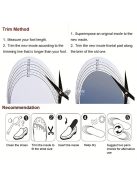 1 pár ívboltozatú talpbetét