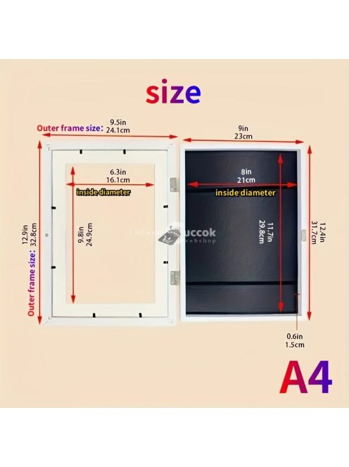 Mágneses Fotókeret