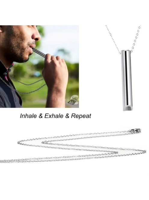 Nyugtató légző nyaklánc, szorongás- és stresszcsökkentő