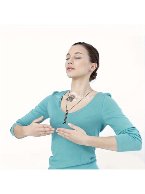 Nyugtató légző nyaklánc, szorongás- és stresszcsökkentő