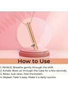 Nyugtató légző nyaklánc, szorongás- és stresszcsökkentő