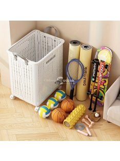 Laza stílusú kockás tároló kerekekkel