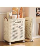 Laza stílusú kockás tároló kerekekkel