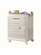 Laza stílusú kockás tároló kerekekkel