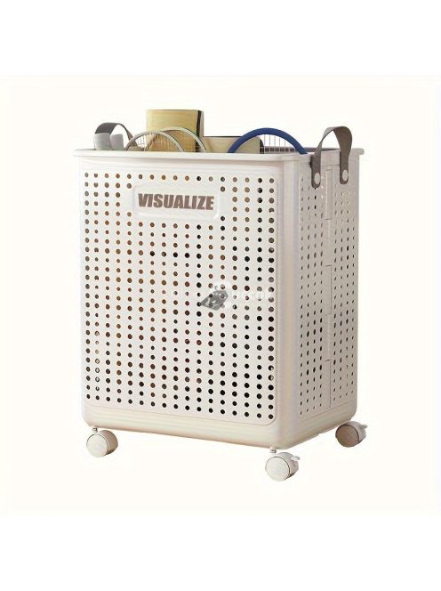 Laza stílusú kockás tároló kerekekkel