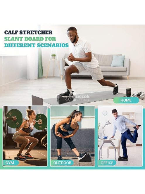 Talpmagasító, erősítő és nyújtó pad