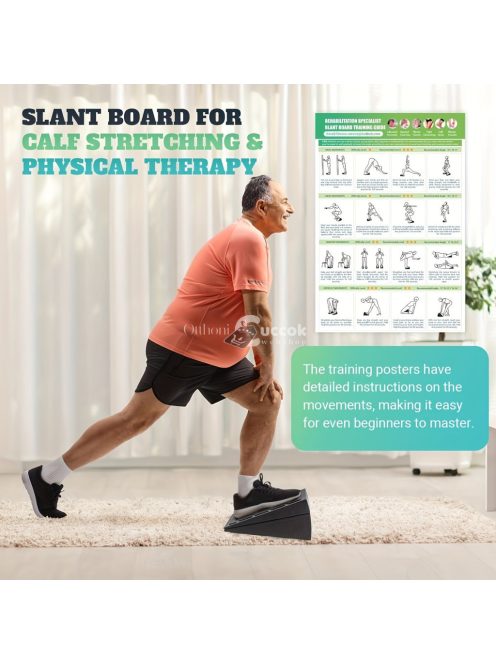 Talpmagasító, erősítő és nyújtó pad