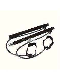 Pilates rúd, szalaggal