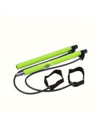 Pilates rúd, szalaggal