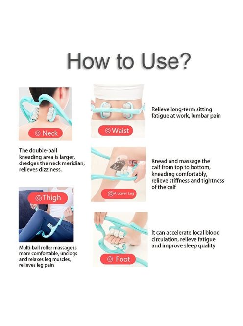 Görgős nyakmasszírozó