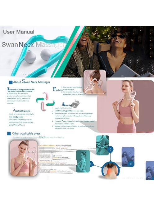 Görgős nyakmasszírozó