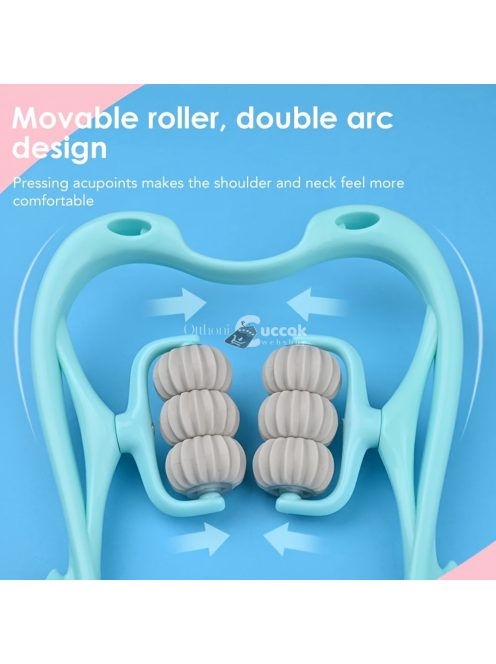 Görgős nyakmasszírozó