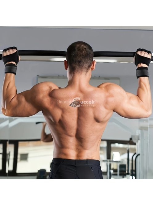 1 Pár Szilikon Csúszásmentes Fitnesz Súlyemelő Kesztyű