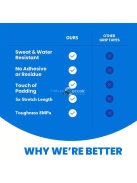 Szilikon tömítőszalag, szilikon gumi markolatszalag súlyzórudakhoz