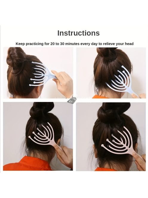 Fej masszírozó és vakaró