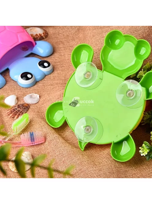 Aranyos TeknősTároló Tapadókorongos Polc