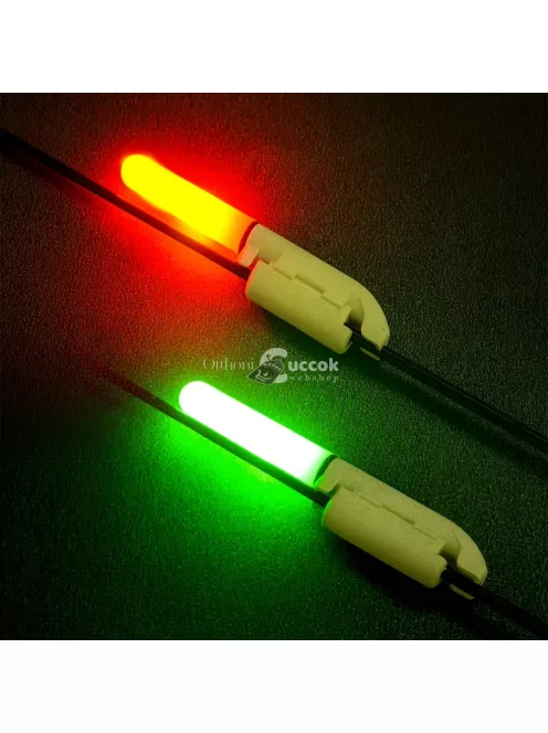 1 készlet (2 lámpa) Elektronikus LED fénykibocsátó éjszakai horgászathoz