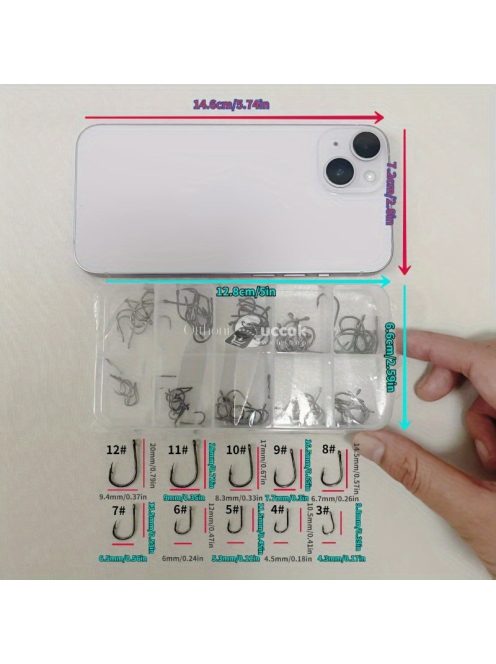 Magas Széntartalmú Acél Horgászkészlet