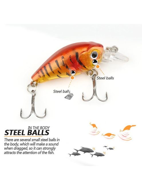 8db prémium úszó hajtókaros csali