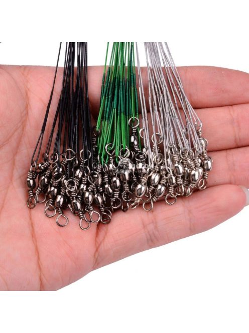 20db Acél Horgászzsinór Forgó És Magpórázzal