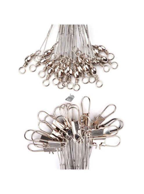 20db Acél Horgászzsinór Forgó És Magpórázzal