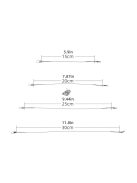 20db Acél Horgászzsinór Forgó És Magpórázzal