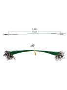 20db Acél Horgászzsinór Forgó És Magpórázzal