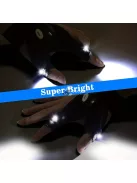 1 pár LED Zseblámpás Kesztyű