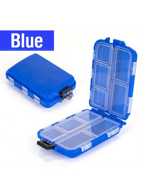 Tartós Hordozható Horgászfelszerelés Doboz Több Rekesszel