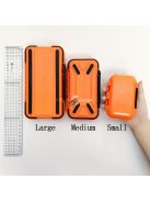 Kétoldalas vízálló horgászfelszerelés doboz