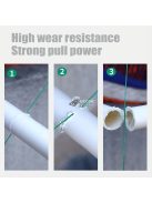 4 Szálas Fonott Zsinór, Többszálas PE Horgászzsinór