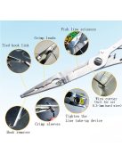 Prémium rozsdamentes acél horgászfogó – többfunkciós horogeltávolító, zsinórvágó és gyűrűnyitó