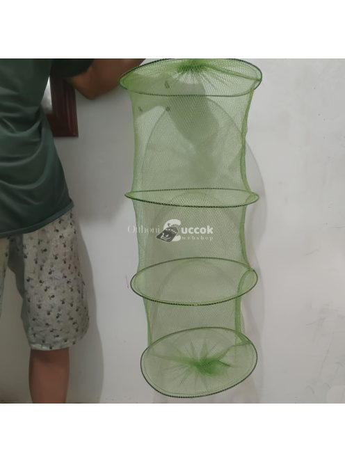 1 Db Tartós, Összecsukható Horgászháló 5 Réteggel