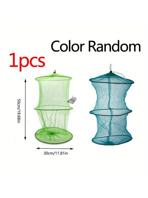 1 Db Tartós, Összecsukható Horgászháló 5 Réteggel