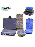 SAMOLLA Mini Horgászfelszerelés Doboz Több Rekesszel