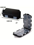 SAMOLLA Mini Horgászfelszerelés Doboz Több Rekesszel