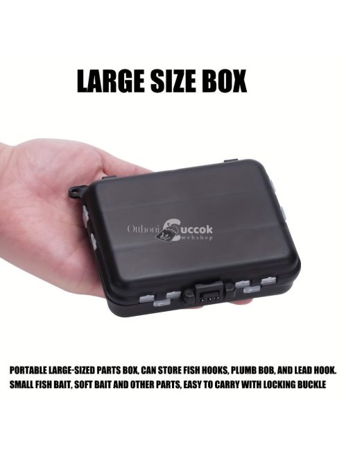 SAMOLLA Mini Horgászfelszerelés Doboz Több Rekesszel